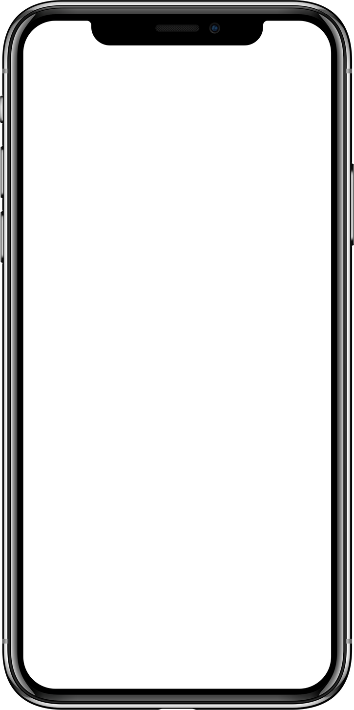 New Realistic Mobile Phone Smartphone Mockup with Blank Screen I